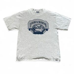 Gear For Sports Vintage Light Gray Railroad Tee